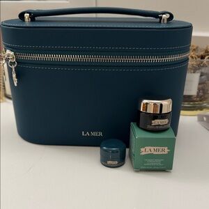La Mer Limited Edition Set + Rare Teal Vanity Case